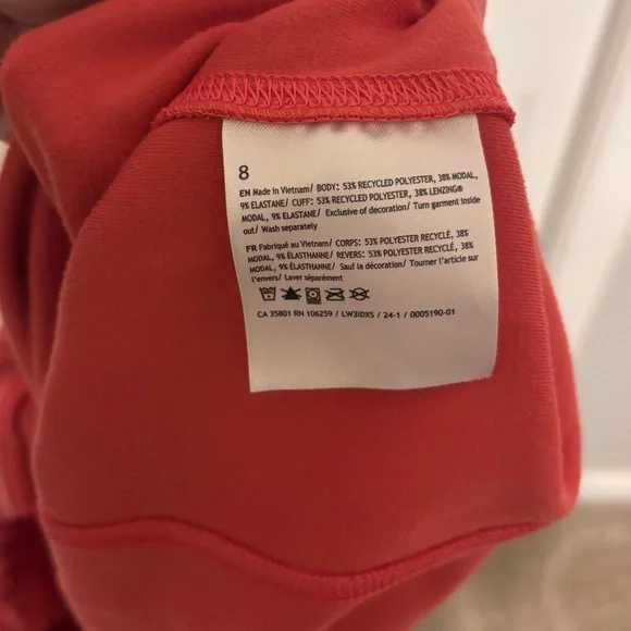 Lululemon Raspberry Zip Up Jacket - Picture 5 of 5
